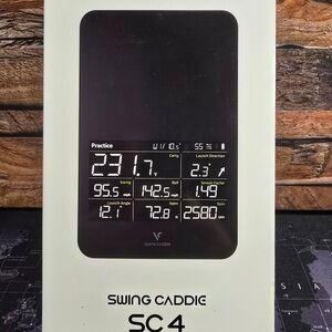 SC4 Golf Launch Monitor - Black